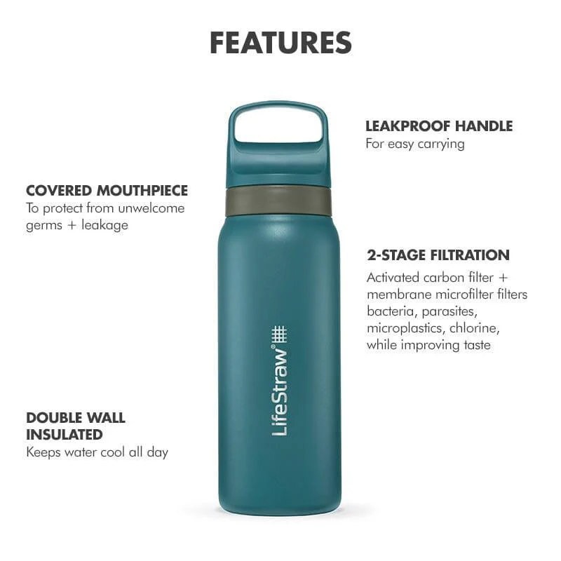 LifeStraw Go Series Stainless Steel 24 oz - Limited Edition - Image 7
