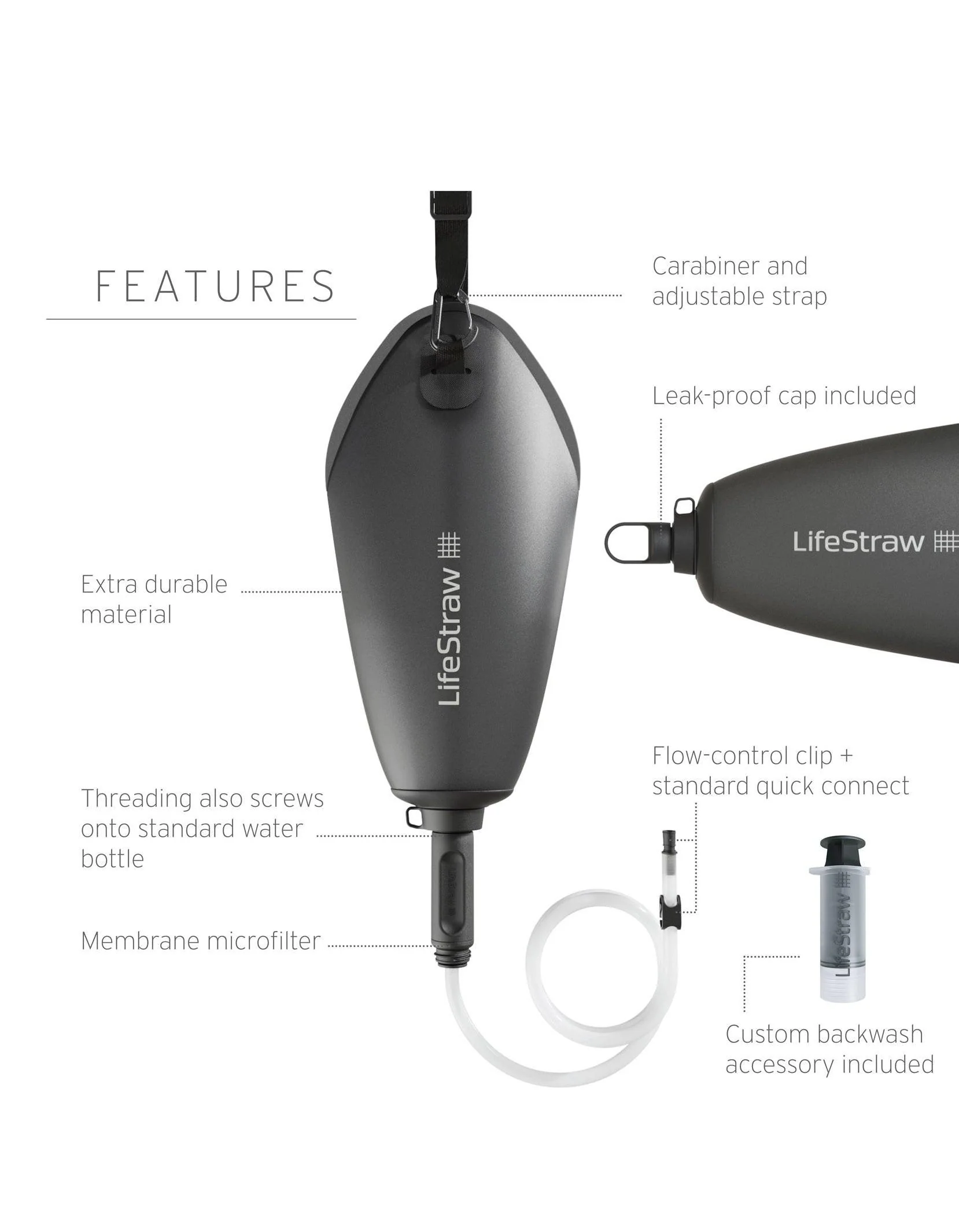 LifeStraw Peak Series Gravity Filter System – 3L - Image 5