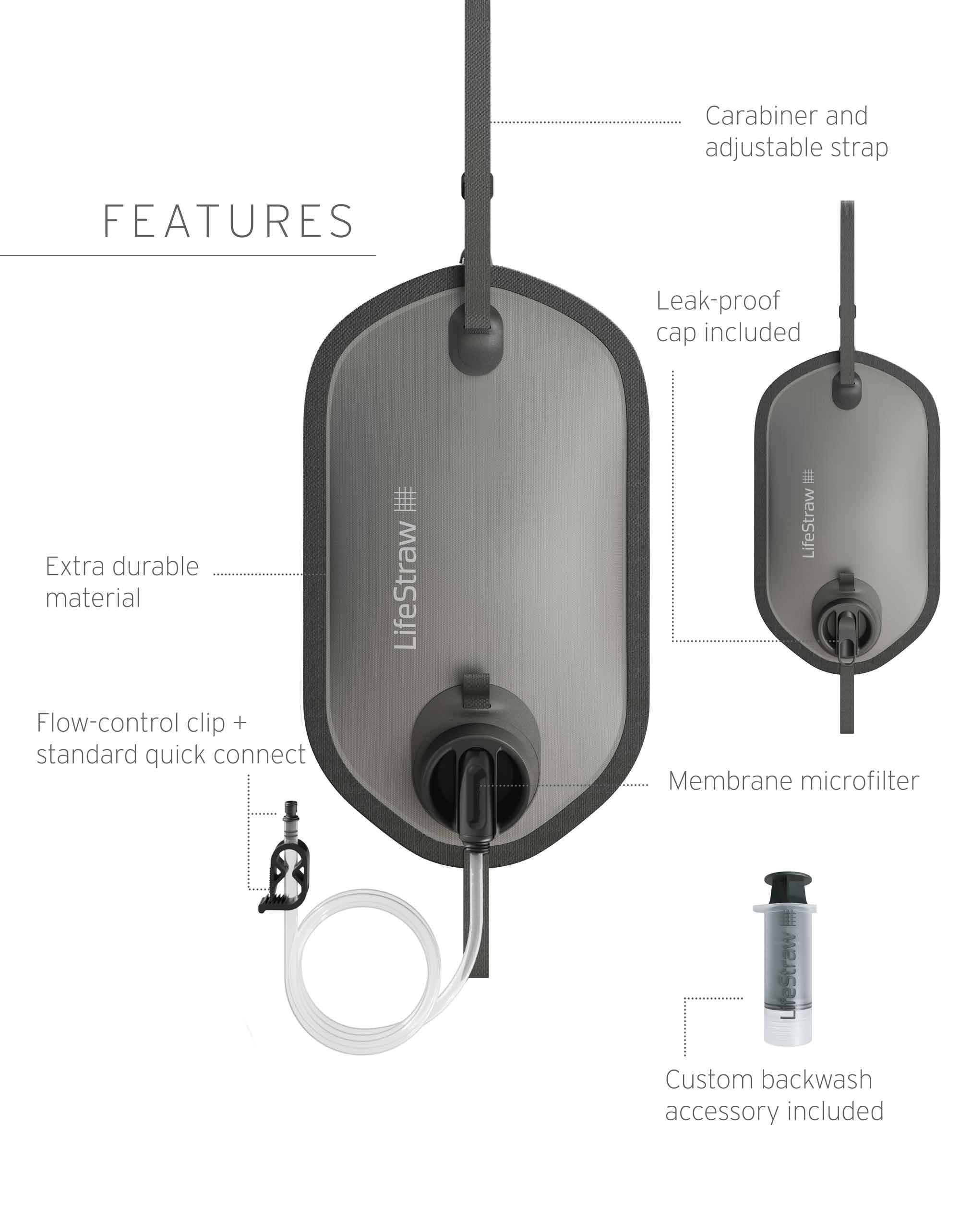 LifeStraw Peak Series Gravity Filter System – 8L - Image 5